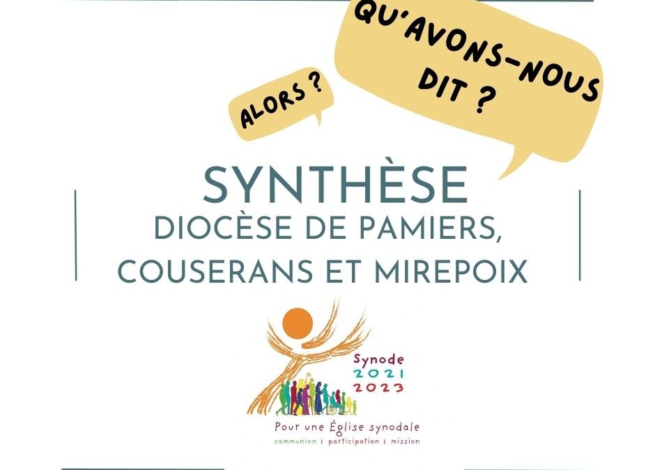 Synthèse du Diocèse de Pamiers, Couserans et Mirepoix