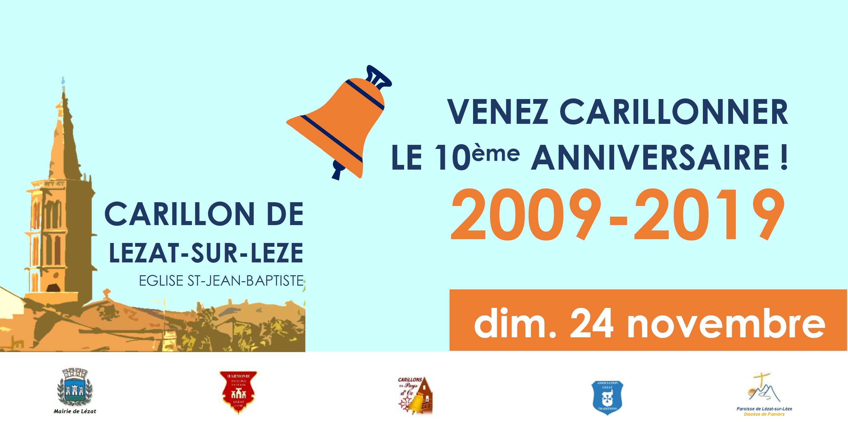 10 ème anniversaire du carillon de Lézat-sur-Lèze