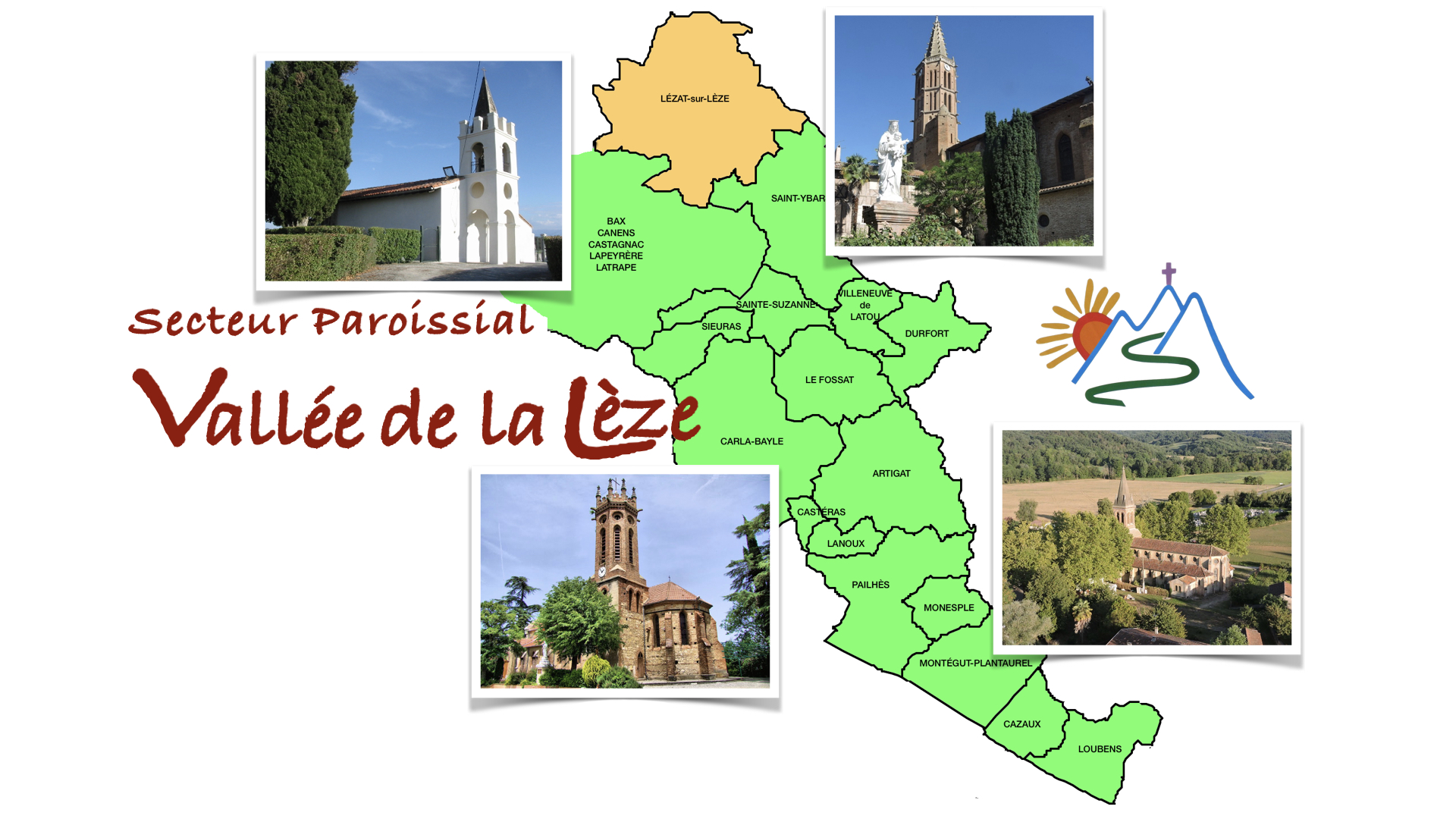 Agenda et annonces du Secteur Paroissial de la Vallée de la Lèze