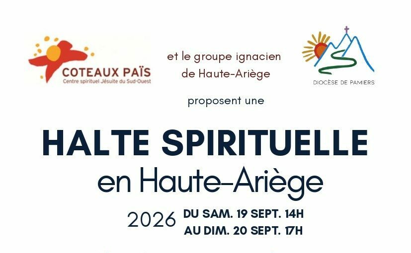 Halte spirituelle Haute Ariège Suc-et-Sentenac septembre 2026