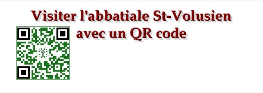 Visiter l’église-abbatiale Saint-Volusien avec un QR code